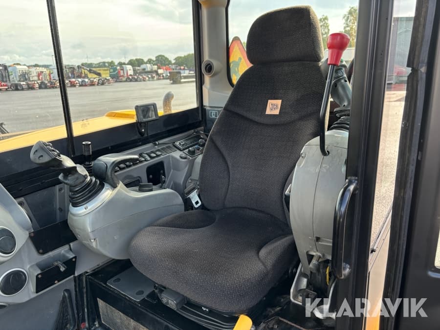JCB 86C-1 ECO Bagger von 2015, Seitenansicht