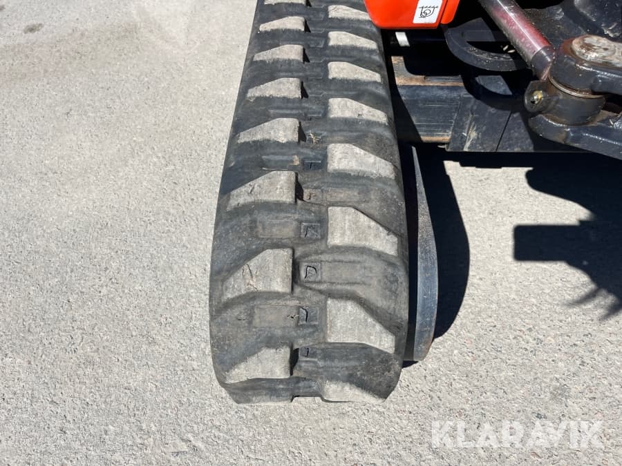Kubota KX019-4 Minibagger Seitenansicht